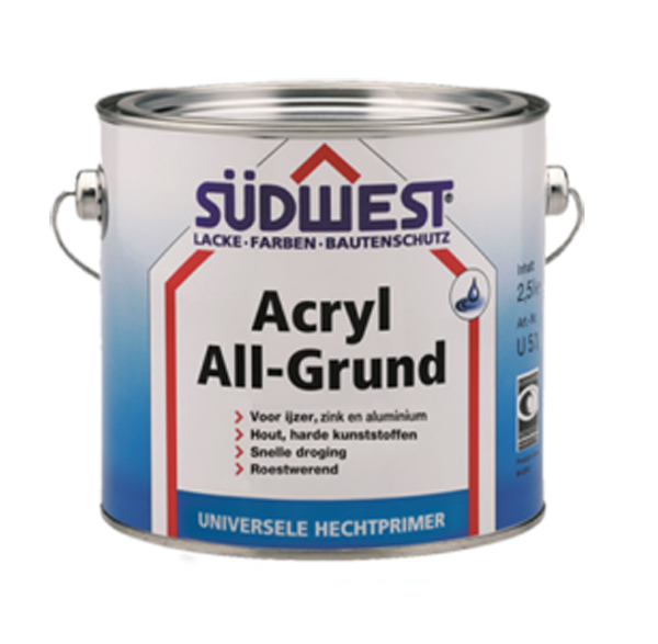 Sudwest Acryl Allgrund grondverf op waterbasis Bestelverf.nl